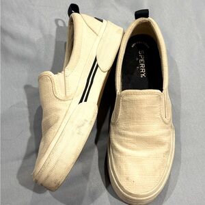 SPERRY white Slip-On Shoes size 7